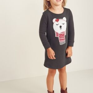 4/25 Old Navy Girls' Polar Bear Dress Size 3T